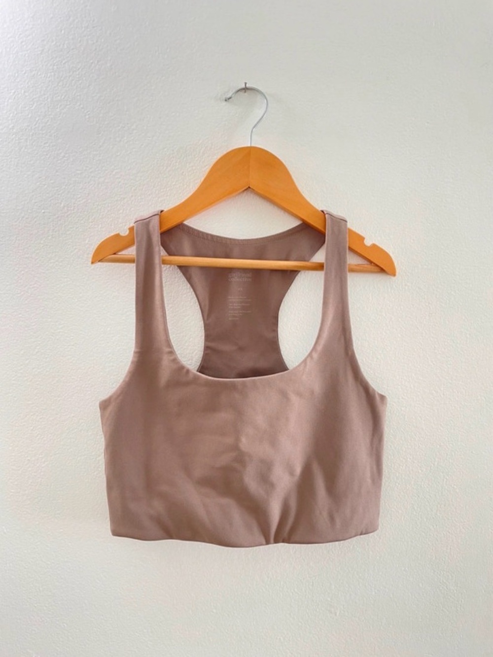 Girlfriend Collective Paloma Bra Limestone XS Eco Friendly Sports Bra